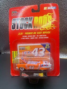 1997 Racing Champions Stock Rods NASCAR 1:64 Bobby Hamilton's 1957 Lance Chevy